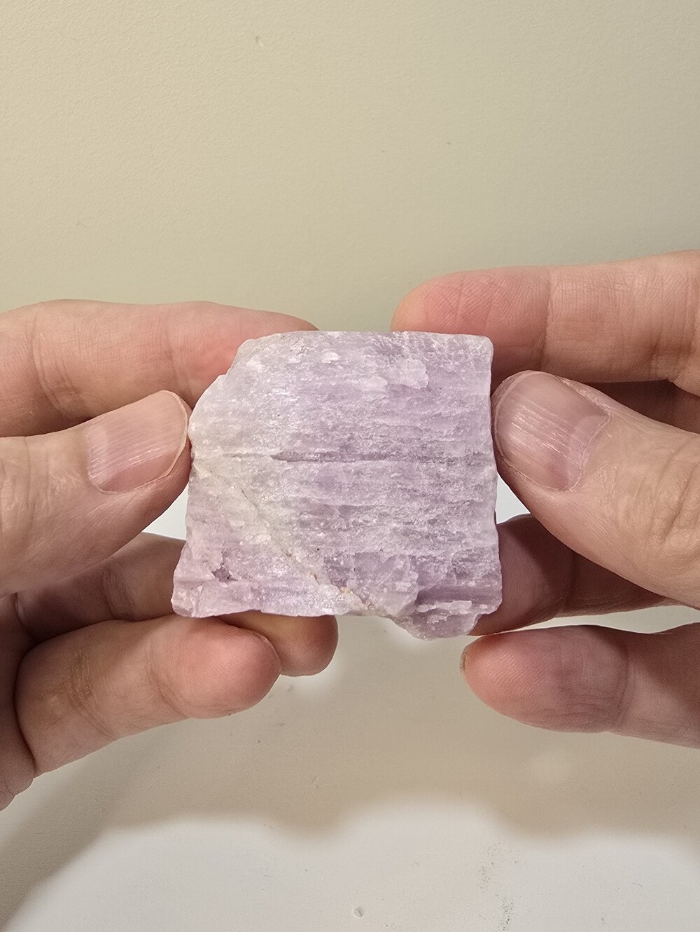 Kunzite Crystal Chunk Specimen #E